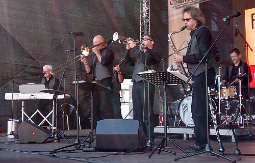 Jazzcompany Chemnitz auf Stadtfesten unterwegs.